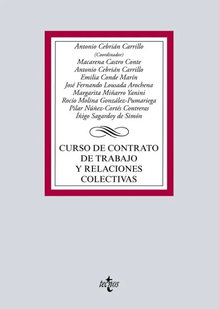 Curso de Contrato de Trabajo y Relaciones Colectivas
