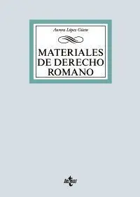 Materiales de Derecho Romano