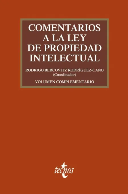 Comentarios a la Ley de Propiedad Intelectual