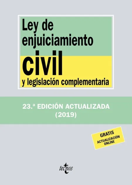 Ley de Enjuiciamiento Civil y Legialacion Complementaria. 2019