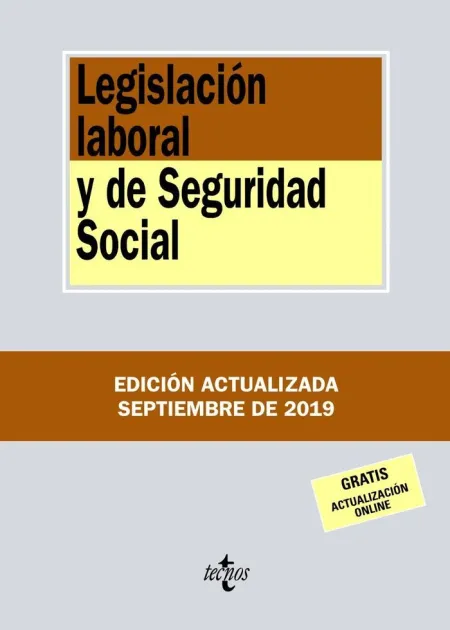Legislación Laboral y de Seguridad Social. 2019
