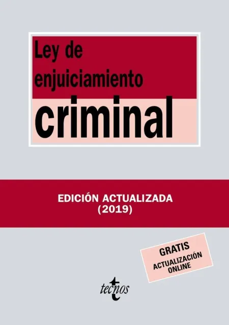 Ley Enjuiciamiento Criminal. 2019