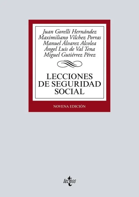 Lecciones de Seguridad Social - 9ª Ed - 2019