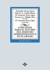 CONCEPTOS PARA EL ESTUDIO DEL DERECHO ADMINISTRATIVO II EN EL GRADO. 7ª ED. 2019