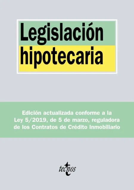 Legislación Hipotecaria. 34ª Edic.