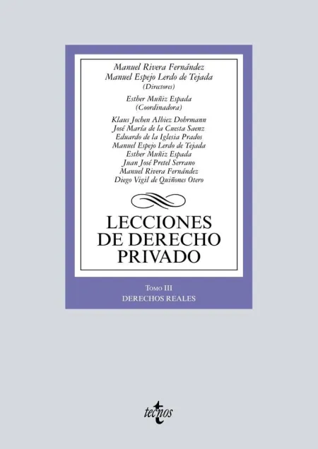 Lecciones de Derecho Privado