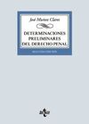 DETERMINACIONES PRELIMINARES DEL DERECHO PENAL (2ª EDICION)