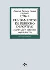 FUNDAMENTOS DE DERECHO DEPORTIVO