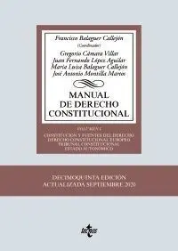 Manual de Derecho Constitucional. (Volumen I)