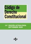 CÓDIGO DE DERECHO CONSTITUCIONAL - 14ª ED 2020