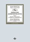 DERECHO ADMINISTRATIVO. TOMO II. REGIMEN JURIDICO BASICO Y CONTROL DE LA ADMINISTRACION