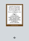 CONCEPTOS PARA EL ESTUDIO DEL DERECHO ADMINISTRATIVO LABORAL EN EL GRADO