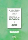 ACCESO A LA ABOGACÍA. I