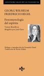 FENOMENOLOGÍA ESPÍRITU