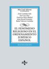 EL FENÓMENO RELIGIOSO EN EL ORDENAMIENTO JURIDICO ESPAÑOL (2ª EDI. )