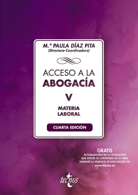 Acceso a la Abogacía-V-Laboral ( Tomo V) : Materia Laboral