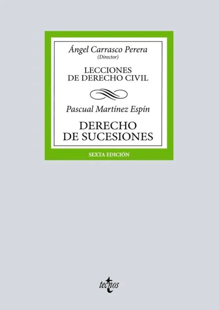 Derecho de Sucesiones (6 Edi. )