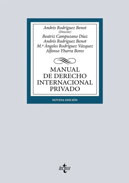 Manual de Derecho Internacional Privado