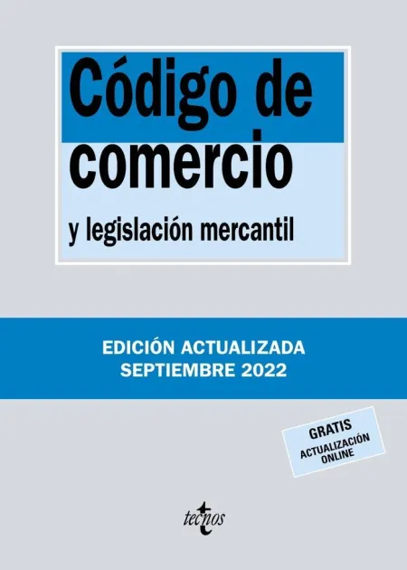 Código de Comercio y Legislación Mercantil - Sep. 2022