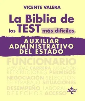 Biblia Test Auxiliar Administrativo del Estado