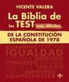 BIBLIA TEST LA CONSTITUCIÓN ESPAÑOLA DE 1978