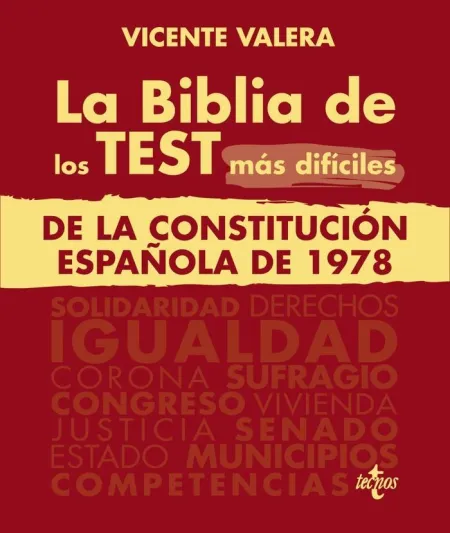 Biblia Test la Constitución Española de 1978