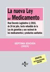 LA NUEVA LEY DEL MEDICAMENTO