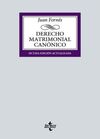 DERECHO MATRIMONIAL CANÓNICO