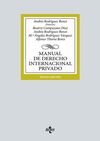 MANUAL DERECHO INTERNACIONAL PRIVADO