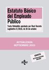 ESTATUTO BÁSICO DEL EMPLEADO PUBLICO. ED. 2023