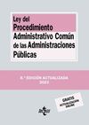 LEY DEL PROCEDIMIENTO ADMINISTRATIVO COMUN DE LAS ADMINISTRACIONES