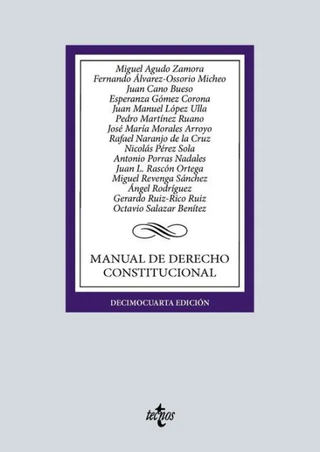 Manual de Derecho Constitucional. 14ª Ed.