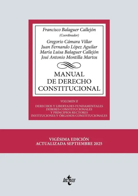 Manual de Derecho Constitucional Ii - 20ª Ed. 2025