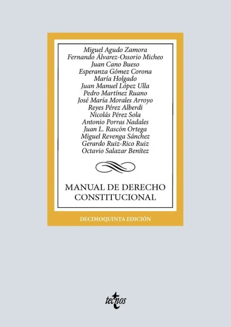 Manual de Derecho Constitucional - 15ª Ed. 2025