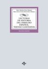 LECTURAS DE HISTORIA DEL DERECHO ESPAÑOL: TEXTOS Y CONTEXTOS