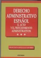 Derecho Administrativo Español