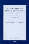 REPERTORIO DE MORAL ECONOMICA 1536-1670