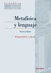 METAFÍSICA Y LENGUAJE ( 3 º EDI. )