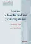 Estudios de Filosofía Moderna y Contemporánea