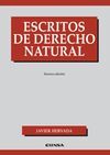 ESCRITOS DE DERECHO NATURAL