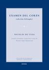 EXÁMEN DEL CORÁN (ED. BILINGÜE)