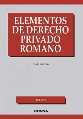 Elementos de Derecho Privado Romano