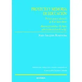 Proyecto y Memoria de Educación