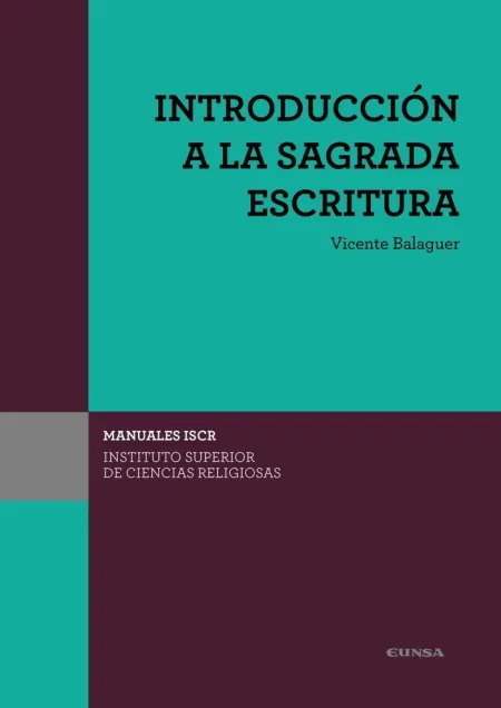 (Iscr) Introducción a la Sagrada Escritura