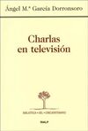 CHARLAS EN TELEVISIÓN
