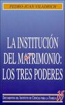 LA INSTITUCIÓN DEL MATRIMONIO