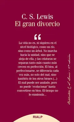 El Gran Divorcio