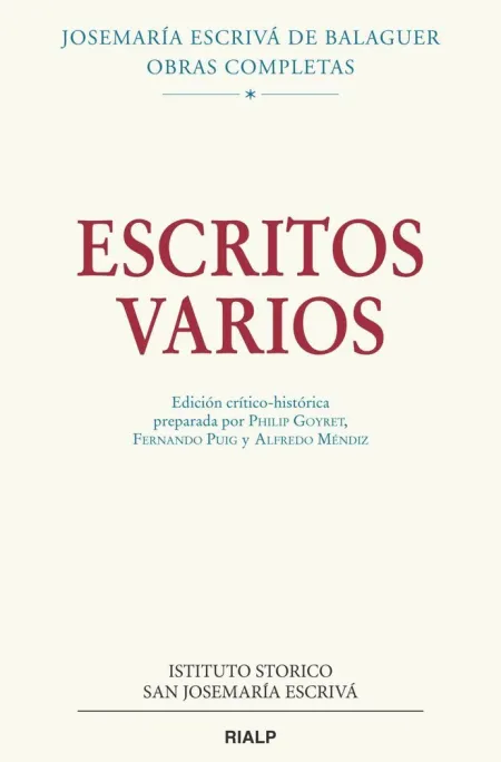 Escritos Varios