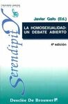 LA HOMOSEXUALIDAD: UN DEBATE ABIERTO