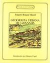 GEOGRAFÍA URBANA DE GRANADA